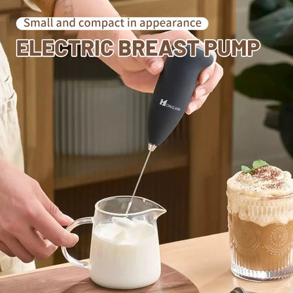 Electric Handheld Milk Frother – Portable Coffee Foamer, Egg Beater & Mini Whisk for Home Kitchen