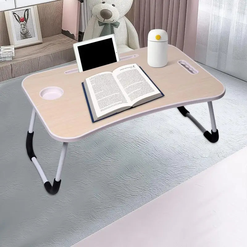 Laptop Bed Table Non-Slip Folding Lap Standing Desk Notebook Stand Reading Holder Laptop Holder For Bed Couch Sofa Floor Writing