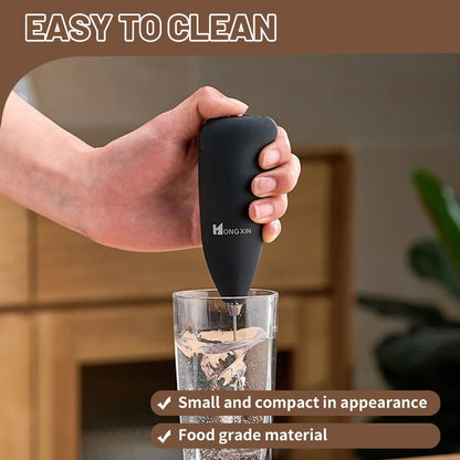 Electric Handheld Milk Frother – Portable Coffee Foamer, Egg Beater & Mini Whisk for Home Kitchen