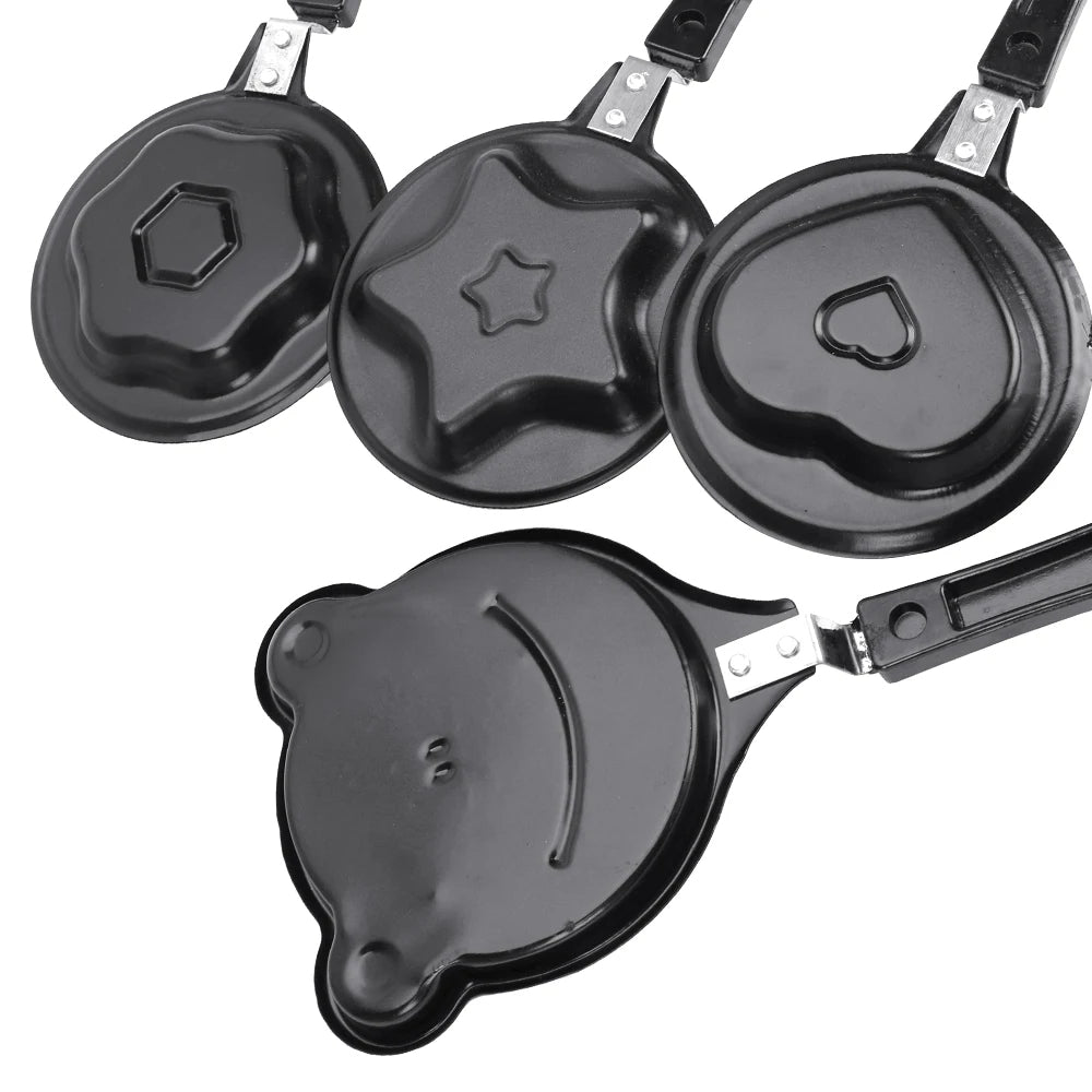 Non-Stick Mini Egg Mold Pan – Flip Omelette, Pancake, and Breakfast Frying Pan