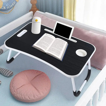 Laptop Bed Table Non-Slip Folding Lap Standing Desk Notebook Stand Reading Holder Laptop Holder For Bed Couch Sofa Floor Writing