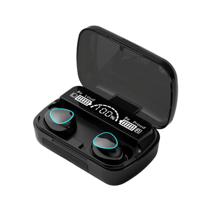 M10 TWS Bluetooth Earbuds – 9D Stereo Wireless Headphones with 3500mAh Charging Case & Microphone